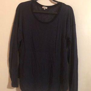 Splendid - Navy l/s T-Shirt